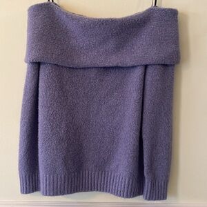Off the shoulder forever 21 sweater.